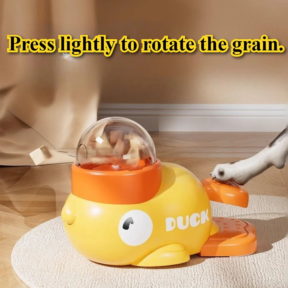 Anti-Schling Napf Ente | Intelligenter Slow-Feeder für Hunde & Katzen
