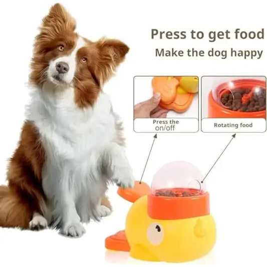 Anti-Schling Napf Ente | Intelligenter Slow-Feeder für Hunde & Katzen